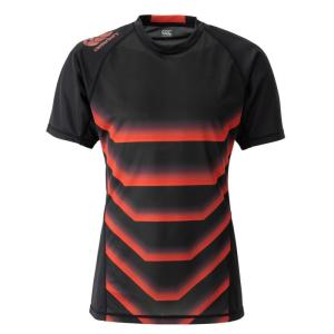 【カンタベリー】 PRACTICE TEE (SEMI-FIT) 19 ブラック 4L ラグビー ウェア （メンズユニ） [▲] [ZX]の商品画像