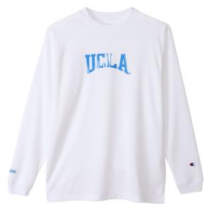 チャンピオン Champion バスケットボール 長袖シャツ メンズ UCLAロングスリーブTシャツ C3-WB462-010