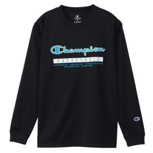 チャンピオン Champion バスケットボール 長袖シャツ ジュニア ミニ ロングスリーブTシャツ E-MOTION CK-WB420-090