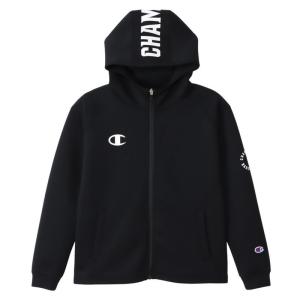 チャンピオン Champion スウェットパーカー ジュニア テックウィーブ 3LS ミニ ジップフーデッドスウェットシャツ 22FW E-MOTION CK-WB122-090