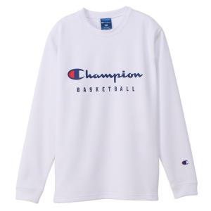 チャンピオン Champion バスケットボール 長袖シャツ ジュニア ミニ ロングスリーブTシャツ 22FW E-MOTION CK-WB423-010