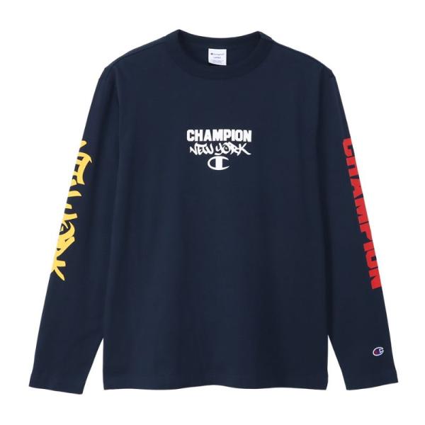 【CHAMPION/チャンピオン】XLサイズ ロングスリーブ Tシャツ 長袖 ウェア (メンズ) 3...