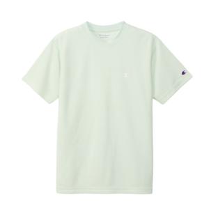 【CHAMPION/チャンピオン】Mサイズ ショートスリーブ Tシャツ 半袖 ウェア (メンズ) 425/アイスグリーン C3-ZS312 [▲][ZX]｜hobinavi2