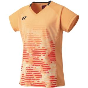 【YONEX/ヨネックス】半袖 ゲームシャツ ウィメンズ レディース オレンジ Lサイズ ウェア トップス 20703 [▲][ZX]｜hobinavi2