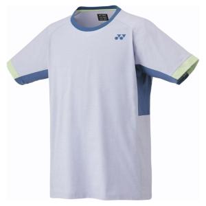 【ヨネックス/YONEX】 Mサイズ ユニ ゲームシャツ (フィットスタイル) 10563 テニス バドミントン アパレル (ユニ) ミストブルー [▲] [ZX]の商品画像