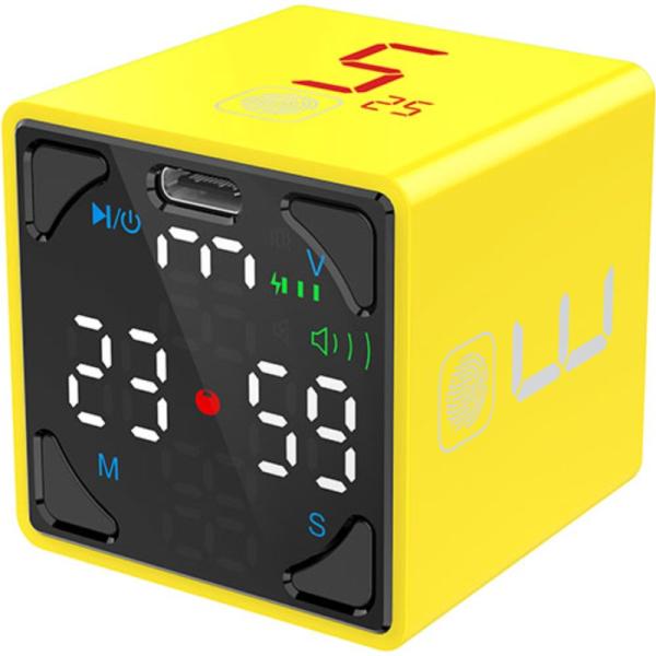 llano TickTime Cube 楽しく時間管理ができるポモドーロタイマー イエロー TK1-...