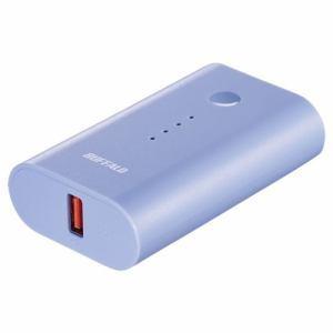BSMPB6720P1BL スマートフォン/タブレット用 モバイルバッテリー 6700mAh 自動判別 1ポート ブルー