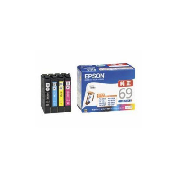 EPSON 純正インクカートリッジ 4色セット IC4CL69 [▲][AS]