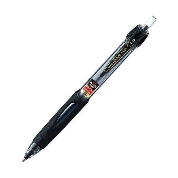 まとめ買い 三菱鉛筆 油性加圧ボールペンパワータンク スタンダード 1.0mm 黒 SN200PT1...