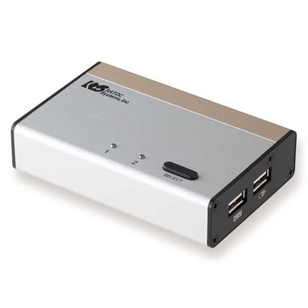 ラトックシステム DVIパソコン切替器(2台用) RS-230UDA 【代引不可】[▲][TP]