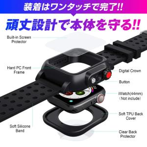 アップルウォッチ カバー バンド 42mm 3...の詳細画像4