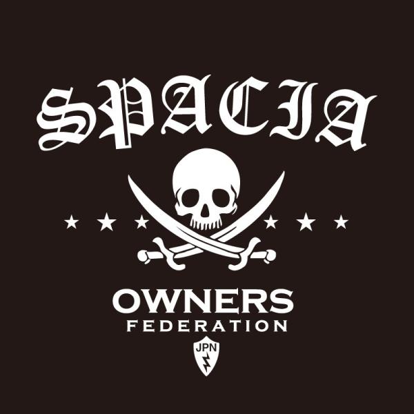 カッティングステッカー スズキ（SUZUKI）スペーシア SPACIA pirates 車 カー ス...