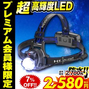 ヘッドライト アウトドア LED 充電式 作業用 釣り