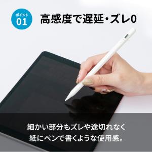 タッチペン iPad ペンシル 超高感度 キャ...の詳細画像3