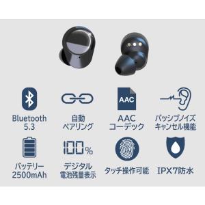 ワイヤレスイヤホン Bluetooth iph...の詳細画像2