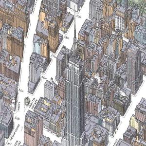 鳥瞰図 バーズアイマップ BIRDS EYE ...の詳細画像1