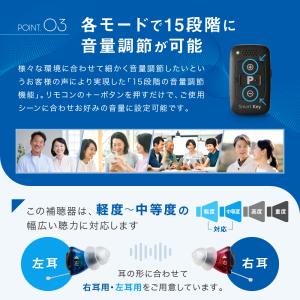 【新製品】 補聴器 オンキョー リモコン付き ...の詳細画像5