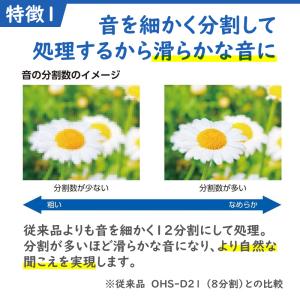 補聴器 オンキョー リモコン付き OHS-D3...の詳細画像3