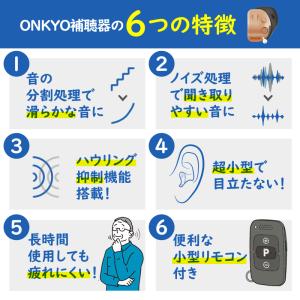 補聴器 オンキョー リモコン付き OHS-D3...の詳細画像2