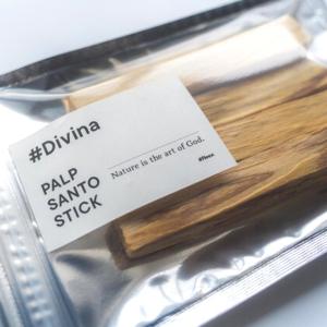 パロサント スティック 香木 4本入 Divina Palo Santo 聖なる木 ヨガ 天然 お香 リラクゼーション 神聖 希少 メール便 ペルー産