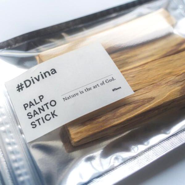 パロサント スティック 香木 4本入 Divina Palo Santo 聖なる木 ヨガ 天然 お香...