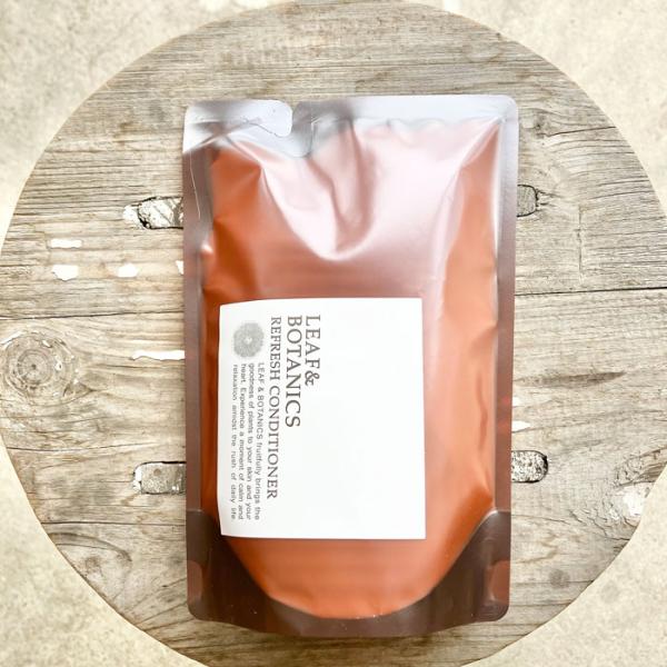 松山油脂 コンディショナー 詰替用 リーフ＆ボタニクス グレープフルーツ ゼラニウム 乾燥 保湿 潤...