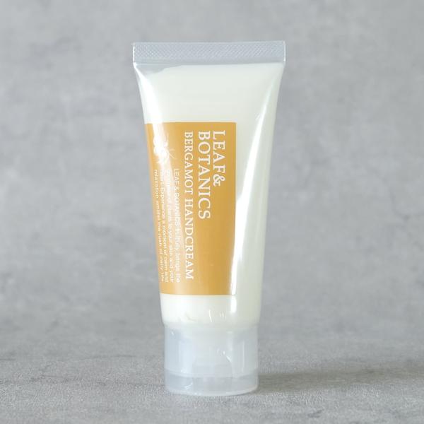 松山油脂 ハンドクリーム 65g ベルガモット 秋冬限定 LEAF&amp;BOTANICS