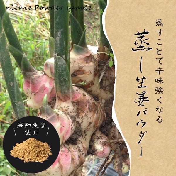 蒸し生姜パウダー 国産 高知 100％ 70g 温活 手軽 料理（生姜粉末 しょうが ジンジャーパウ...
