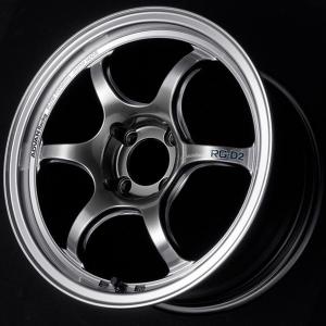 アドバンレーシング RG-D2 ７Ｊ-1７ ADVAN Racing Wheel RG-D2 １７インチ マシニング＆レーシングハイパーブラック｜hogetsu