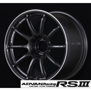ADVAN アドバンレーシング RS3 9.5J-18 Racing RSIII 18インチ