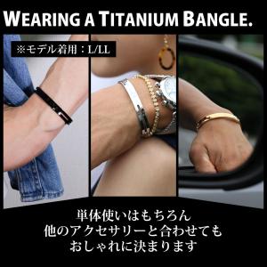 バンデル チタン 純チタン バングル ブレスレ...の詳細画像3
