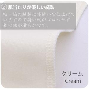 フライス 長袖 ロンパース 前開き スナップボ...の詳細画像3