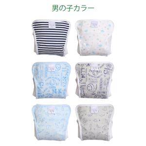 ベビー用おむつカバー 綿素材3枚組み アソート...の詳細画像2