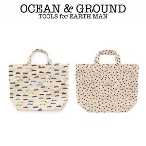オーシャン アンド グラウンド  OCEAN &amp; GROUND 　レッスンバッグ CAR&amp;HEART カー&amp;ハート