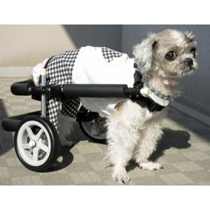 犬用車椅子 歩行器 小型犬用 オーダーメイド 2輪 室内 歩行補助 老犬 介助 運動 リハビリ 加齢 寝たきり 介護