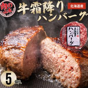 惣菜 ギフト 北海道 肉の山本 北海道産 牛霜降りハンバーグ / 内祝い お返し 冬ギフト レトルト 肉 にく お肉 肉セット 詰め合わせ 御祝い