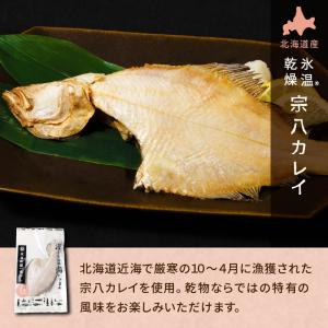 氷温乾燥宗八カレイ 干物 北海道産 氷温乾燥一...の詳細画像1