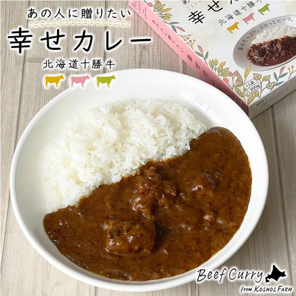 十勝清水コスモスファーム あの人に贈りたい 幸せカレー 北海道十勝牛 1人前 母の日 節句 2024...