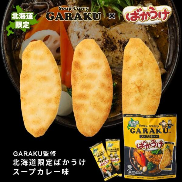 北海道限定 ばかうけ スープカレー味 GARAKU監修 14枚入　御中元 2026 ギフト プチギフ...