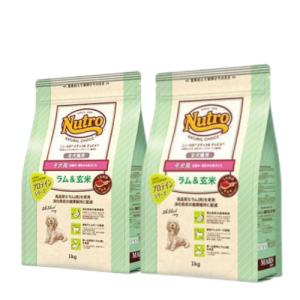 ニュートロ ナチュラルチョイス プロテインシリーズ 子犬用 全犬種用 ラム＆玄米 1kg x2個セット E1犬 ドッグフード