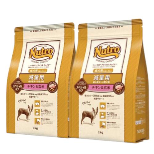 ニュートロ ナチュラル チョイス 減量用 超小型犬〜小型犬用 成犬用 チキン＆玄米 1kg 2個セッ...