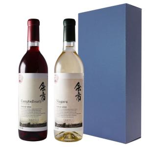 北海道ワイン 白ワイン 4本セット 北海道ワイン 【送料込】ギフト青箱［おたるナイヤガラ白(辛口) / 十勝