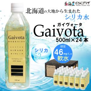 産地出荷 「Gaivota ミネラルウォーター500ml×24 本」常温 送料込 母の日｜hokkaidodosankoplaza