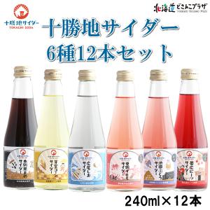 産地出荷「十勝地サイダー6種12本セット」常温 送料込 母の日｜hokkaidodosankoplaza