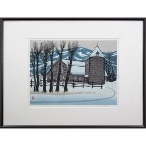 奥村土牛 「 吉野懐古 」 リトグラフ 版画 絵画 日本画 巨匠 日本の