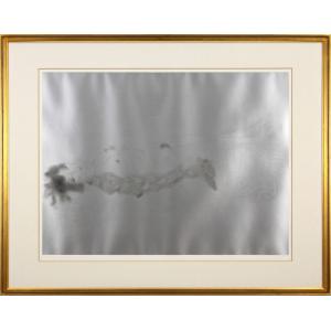 加山又造 「黒いガウンの裸婦 81-A」 リトグラフ 版画 絵画 - 北海道画廊