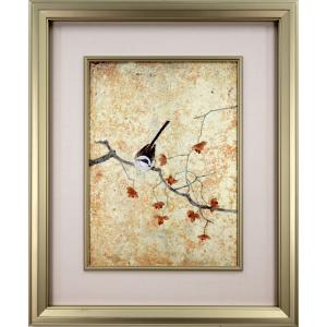 絵画 油絵 田澤禮次 肉筆油絵 静物画 コスモス 花瓶 F10