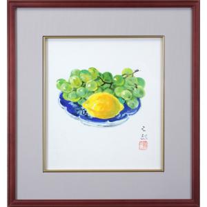 株*姫様 油絵　静物 額付き　山下清　F6 【　ヒマワリ　】手描き　肉筆 山下 清 「 ダリア 」 ペン画 ( 鑑定書付き ) 絵画 洋画 肉筆 手描き