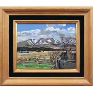 景川弘道 「風景」 木版画 絵画 - 北海道画廊 : 北海道画廊 Yahoo!店