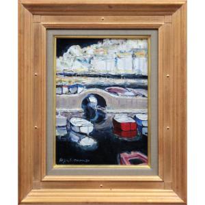 油絵、青柳キミ子 油絵、青柳キミ子